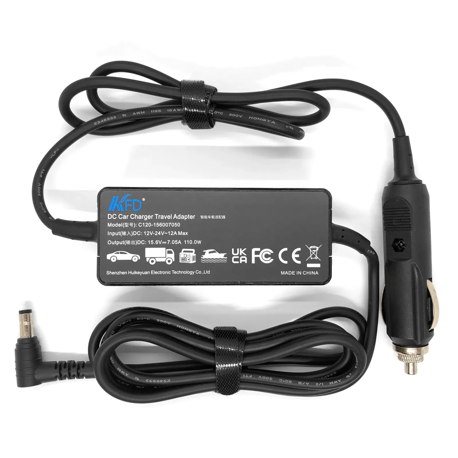 Panasonic ajoneuvovirtalähde 12-24V 15.6V 7A 110W