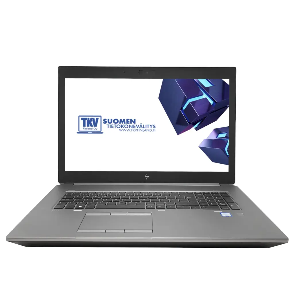 Avattu HP ZBook 17 G6 tehotyöasema näyttäen laajan 17 tuuman näytön.
